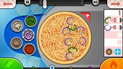 Papa&#39;s Pizzeria To Go! screenshot №2