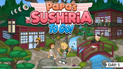 Papa&#39;s Sushiria To Go! screenshot №2