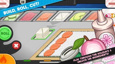 Papa&#39;s Sushiria To Go! screenshot №5