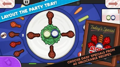 Papa&#39;s Wingeria To Go! screenshot №5