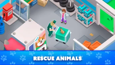 Pet Rescue Empire Tycoon—Game screenshot №5