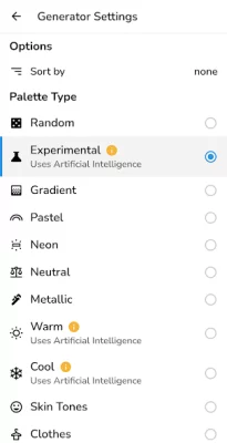 Pigments Color Scheme Creator screen 5