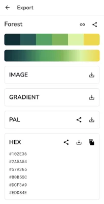 Pigments Color Scheme Creator screen 6