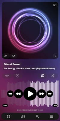 Poweramp - пробная версия screenshot №2