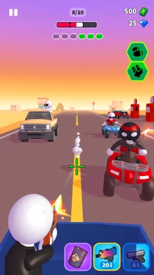 Rage Road - Car Shooting Game screenshot №3