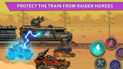 Rails of Fury: Train Defence screenshot №2