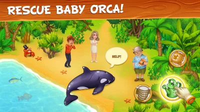 Райская ферма: Остров Удачи screenshot №7