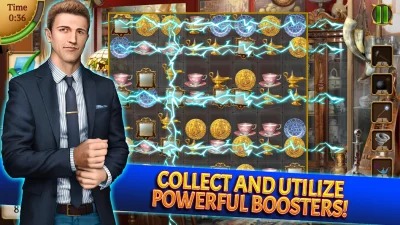 Relic Match 3: Mystery Society screenshot №4