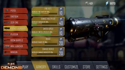 Rise Of Demons: mobile FPS screenshot №6