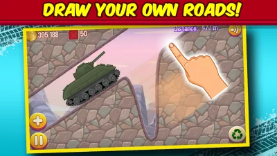 Road Draw Climb Your Own Hills screenshot №4