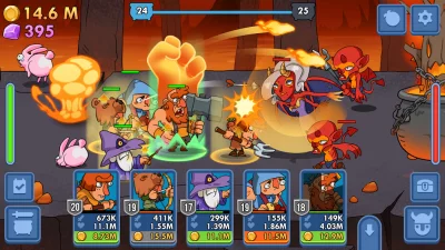 Semi Heroes: Idle &amp; Clicker Ad screenshot №3
