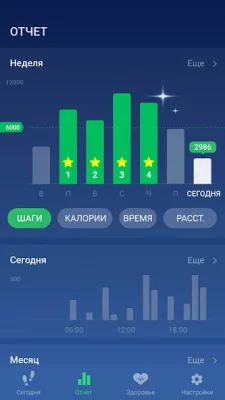 Шагомер - Cчётчик Шагов ,Mstep screenshot №7