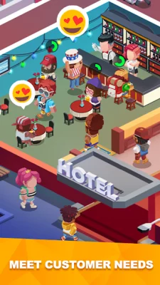 Sim Hotel Tycoon: Tycoon Games screenshot №4