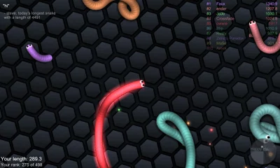 slither.io screenshot №3