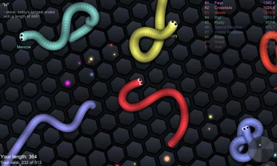 slither.io screenshot №4