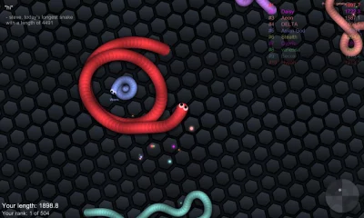 slither.io screenshot №5