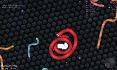slither.io screenshot №6