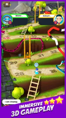 Snakes and Ladders 3D Online screenshot №8