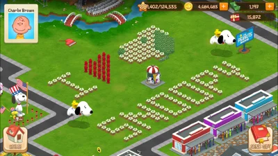 Snoopy&#39;s Town Tale CityBuilder screenshot №6