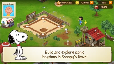 Snoopy&#39;s Town Tale CityBuilder screenshot №7