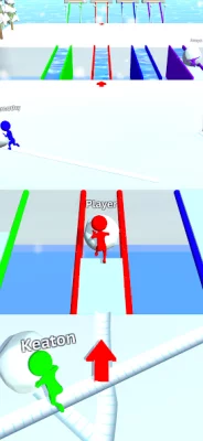 Snow Race!! screenshot №3