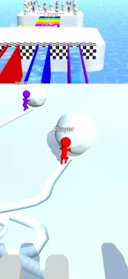 Snow Race!! screenshot №6
