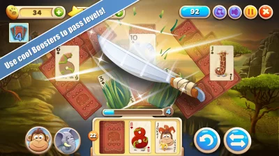 Solitaire Safari screenshot №3