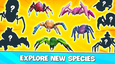 Spider Evolution Runner Game screen 1