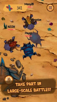 Spore Monsters.io - Evolution screenshot №3