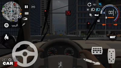 Sport car 3 : Taxi &amp; Police -  screenshot №4