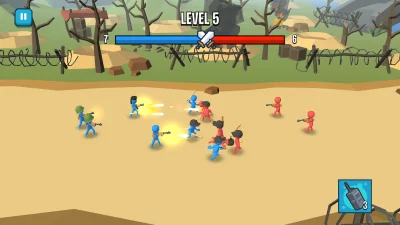 Stick Army: World War Strategy screenshot №2