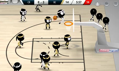 Stickman Basketball 3D screenshot №4