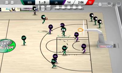 Stickman Basketball 3D screenshot №5