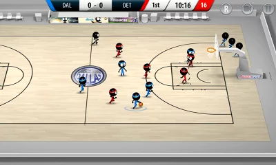 Stickman Basketball 3D screenshot №8