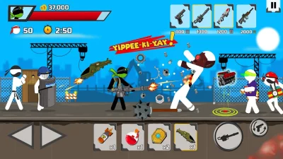 Stickman maverick : bad boys screenshot №2