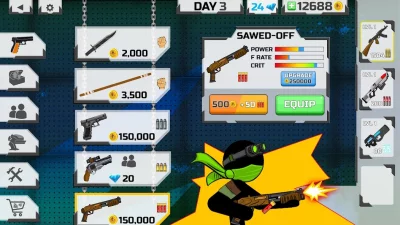 Stickman maverick : bad boys screenshot №5