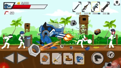 Stickman maverick : bad boys screenshot №6