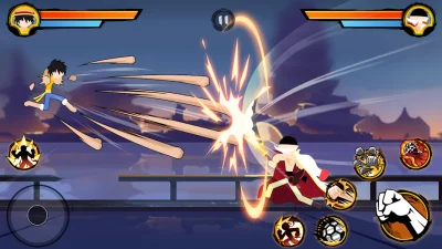 Stickman Pirates Fight screenshot №2