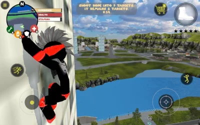 Stickman Rope Hero screenshot №5