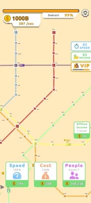 Subway Connect: Map Design screenshot №4