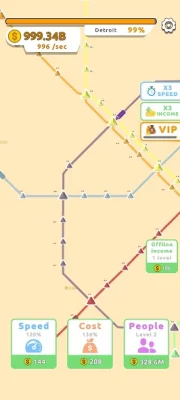Subway Connect: Map Design screenshot №5