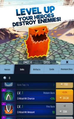 Tap Adventure Hero: Clicker 3D screenshot №4