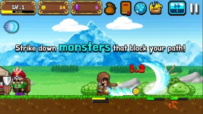 Tap Knight : Dragon&#39;s Attack screenshot №3