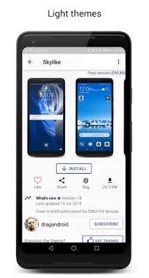 Темы для Huawei / Honor / EMUI screenshot №3