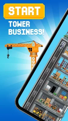 Tiny Tower: Pixel Life Builder screenshot №2