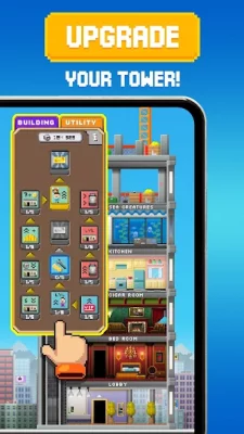 Tiny Tower: Pixel Life Builder screenshot №6