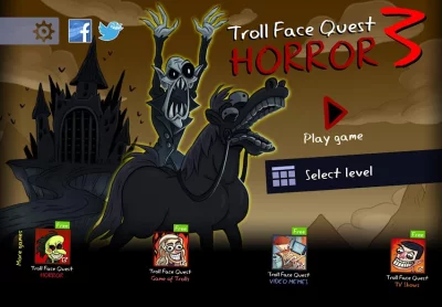 Troll Face Quest: Horror 3 screenshot №2