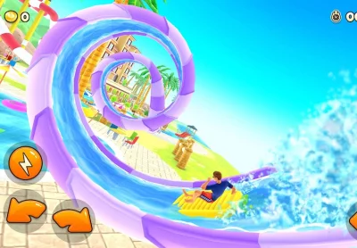 Uphill Rush Water Park Racing screenshot №4