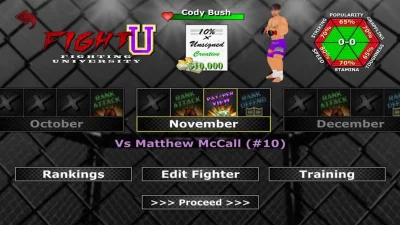 Weekend Warriors MMA screenshot №6
