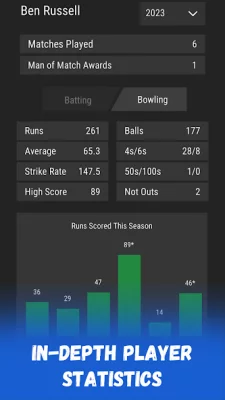 Wicket Cricket Manager screen 5
